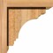 Ekena Millwork Pescadero Rough Sawn Corbel w/Backplate, Western Red Cedar, 8"W x 8"D x 8"H COR08X08X08PEC01RWR - alternate 2